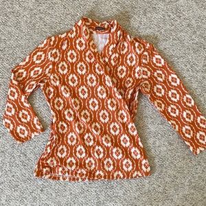 J. McLaughlin Faux Wrap Top